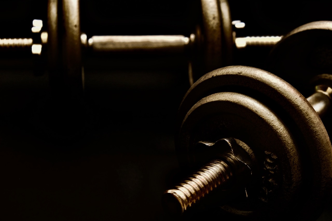 iron, array, dumbbell-3964521.jpg